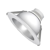 Green Creative 4" Clear Diffuse Trim and Flange Reflector